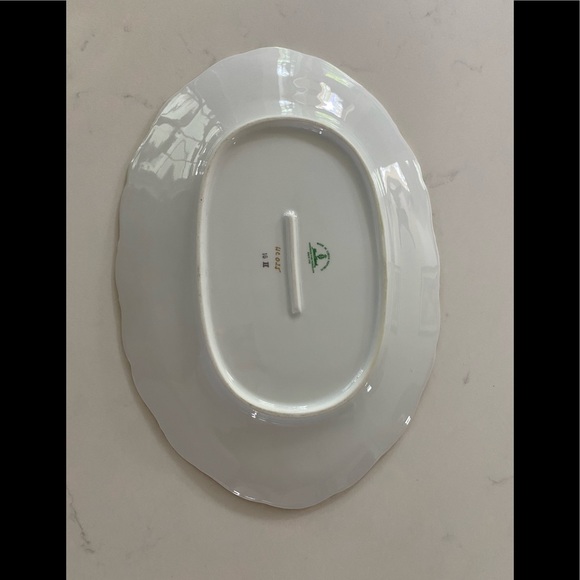 Haas & Cajzek HANDMADE PORCELAIN OVAL PLATE/PLATTER - Picture 9 of 9